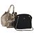Autre Marque Borsa a Spalla TIFFANY&Co. BALLY in Nylon e Pelle 2 Set Nero Oro Autentico 173297