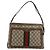 Borsa Sherry Line GG Supreme Web di GUCCI in PVC beige e oro 14 02 034 Auth 178112 D'oro - vista 2