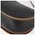 Borsa a spalla in tela a nido d'ape PVC nera e dorata Christian Dior Auth 178180 Nero D'oro - vista 13