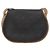 Borsa a spalla in tela a nido d'ape PVC nera e dorata Christian Dior Auth 178180 Nero D'oro - vista 3