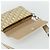 Borsa a Spalla in Tela Trotter Christian Dior PVC Beige Argento Auth 177983A - vista 14
