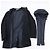 Autre Marque Wollmantel CC Collection Corneliani mit abnehmbarer Kapuzenfutter, Größe 50 Grau - Ansicht 6