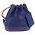 Céline Borsa a Spalla CELINE in Pelle Blu Argento Autentica 177062