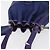 Céline Borsa a Spalla CELINE in Pelle Blu Argento Autentica 177062 - vista 6