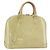 LOUIS VUITTON Borsa a Mano Monogram Vernis Alma PM 2way Beige M90170 LV Auth 177260