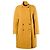 Cappotto in misto lana senape Max & Co