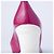 Autre Marque Hogan Lackleder Wedge-Pumps Fuschia - Ansicht 6