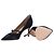 Salvatore Ferragamo Décolleté Mary Jane in Pelle e Camoscio Nero - vista 8