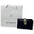 Vintage Givenchy Grained Leather Bifold Wallet Navy Blue