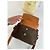 Céline Borsa a tracolla in tela Macadam vintage Celine marrone scuro - vista 3