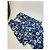 Vintage Givenchy Blumenmuster Seiden-Midikleid Blau - Ansicht 4