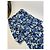 Vintage Givenchy Blumenmuster Seiden-Midikleid Blau - Ansicht 5