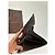 Edge Céline Vintage Celine Macadam Canvas Continental Wallet Brown - view 3