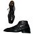 Vintage Louis Vuitton Damier Leder Stiefeletten Schwarz EU38