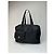 Vintage Courreges Ripstop-Nylon Wochenend-Duffle-Bag Schwarz - Ansicht 13