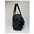 Vintage Courreges Ripstop-Nylon Wochenend-Duffle-Bag Schwarz - Ansicht 5
