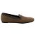 Braune geflochtene Raffia-Flats von Brunello Cucinelli mit Monili - Ansicht 2