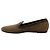 Braune geflochtene Raffia-Flats von Brunello Cucinelli mit Monili - Ansicht 3