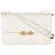 Bolsa Le Maillon em couro de bezerro liso creme da Saint Laurent Branco