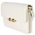 Bolsa Le Maillon em couro de bezerro liso creme da Saint Laurent Branco - vista 3