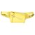 Loewe Mini Puzzle Edge Bumbag in pelle di vitello gialla Giallo