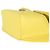 Loewe Mini Puzzle Edge Bumbag in pelle di vitello gialla Giallo - vista 6