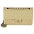 Timeless Borsa a mano Chanel Olive in caviar trapuntato medio classico con doppio flap Verde - vista 8