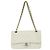 Chanel Timeless - Bolsa Clássica Double Flap em Tweed Matelassê Médio