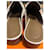 Clogs Hermès in pelle bianca Bianco  - vista 3