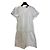 Louis Vuitton Vestido Corto de Algodón Blanco