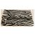 Roberto Cavalli Zebra-Print Clutch Leinen/Baumwolle Schwarz Creme - Ansicht 9