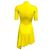 Stella Mc Cartney Helles gelbes fließendes Jersey-Kleid von Stella McCartney - Ansicht 3