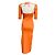 Altuzarra Orange Mareen Rippstrick Midi-Kleid - Ansicht 3