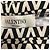 Valentino Garavani Leggings Valentino Negro / Blanco con Estampado de Logo Completo - vista 4