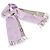 Sciarpa in lana GG monogramma con frange Gucci viola - vista 2