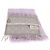 Sciarpa in lana GG monogramma con frange Gucci viola - vista 3