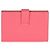 Cartera Tarjetero Hermès Rose Lipstick Chevre Mysore Bearn GHW Rosa - vista 2