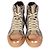 Lanvin - Sneakers alte 'Taupe Satin' (40 EUR) - vista 4
