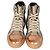 Lanvin - Sneakers alte 'Taupe Satin' (40 EUR) - vista 5