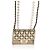 Timeless Collana a forma di borsa a flap Chanel placcata oro 2022