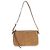 Borsa a spalla Simply Fendi media in vitello shearling Miele Scuro Marrone - vista 5