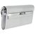 Portafoglio Hermès Kelly Wallet To Go in capra Chamkilight metallico argento PHW - vista 4