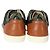Dolce & Gabbana Sneaker basse in pelle D&G 'Verde Tan' - vista 2