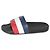Moncler Tricolor Rubber Basile Logo Slides