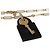 Pendente a Lucchetto Amulette Placcato Oro Hermès - vista 5