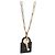 Pendente a Lucchetto Amulette Placcato Oro Hermès - vista 6