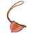 Charm de sac Bombe Paddock en Swift Sable Rose D'été Abricot Naturel Hermès  - vue 2