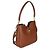 Céline Bolsa de ombro macia Camille 16 em couro de bezerro liso tan da Celine Marrom - vista 4