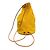 Hermès Polochon Mimile Gelbe Canvas-Rucksack - Ansicht 3