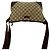 Borsa a Spalla in Tela GG e Pelle Gucci Marrone - vista 4